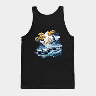 Summer Art DMC DeLorean Tank Top